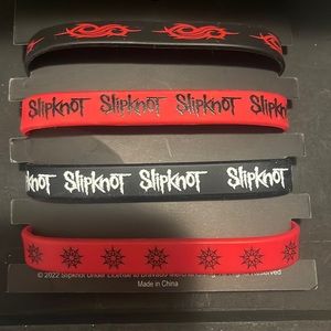 Slipknot rubber bracelets